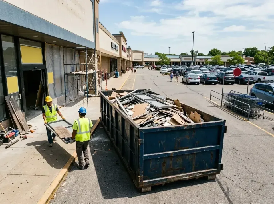 retail-store-renovation-debris-003 — frequently asked questions, Roll-off Dumpster Rentals in Maple Heights, OH